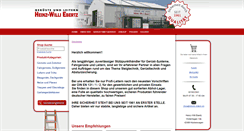 Desktop Screenshot of leitern-ebertz.de